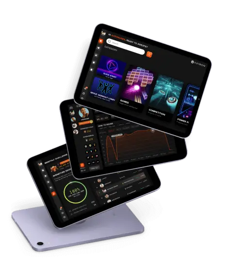 aviron app header