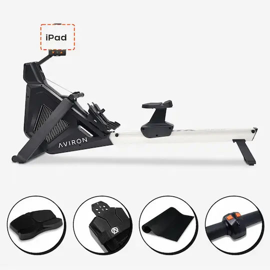 Interactive Home Rowing Machine Strong Go Premium Package